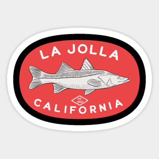 La Jolla San Diego California Sticker